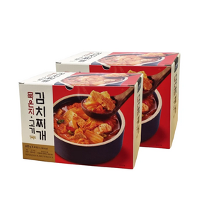 코스트코 김치도가 왕애밥상 묵은지 고기 김치찌개 2400g (600g x 4개), 8개, 600g