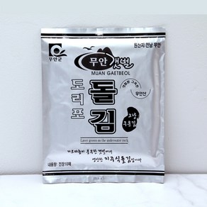 명품 맛김 집밥 맛집 도리포 그냥 구운김 1속 100장, 1개