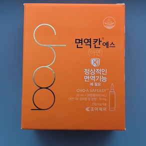 조아제약 면역칸에스 20ml x30 앰플, 20개, 600ml