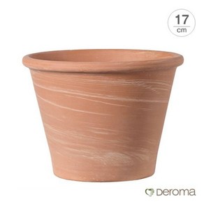 [데로마 Deoma] 테라코타 이태리토분 바숨 듀오 17cm, 17cm/gafite