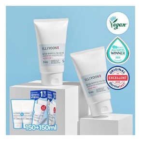 재구매1위 일리윤 세라마이드 아토 집중크림 150ml +150ml 더블 기획, 2개