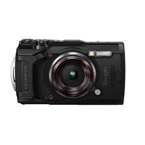 OLYMPUS 디지털 카메라 Tough TG-6 1200만 화소 CMOS F2.0 15m 방수 100kgf 내하중 GPS 내장 Wi-Fi TG-6BLK, 1개