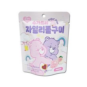 슈가프리 케어베어 자일리톨 구미 복숭아맛 50g 츄잉캔디 젤리, 1개