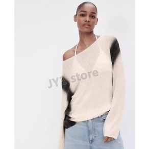 ZARA 자라 프린트 니트 스웨터 3920/266 3920266