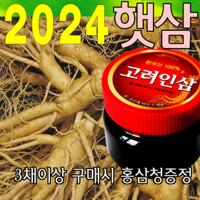 금산인삼아줌마 인삼 (2호)6년난발삼 750g 산지에서 발송 가정용 수삼