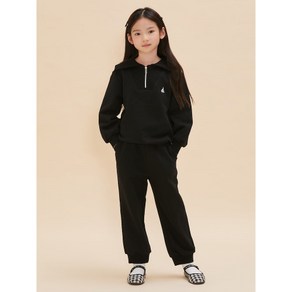 빈폴 키즈 BEANPOLE KIDS 반집업 칼라 포인트 여아 상하 세트 블랙 BI4841G035 226260