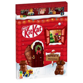 킷캣 2024 초콜릿 어드벤트 캘린더 3D 이펙트 KitKat Nestlé KitKat Advent Calenda Chocolate, 1개