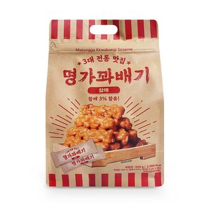 명가꽈배기 참깨맛, 1개, 500g