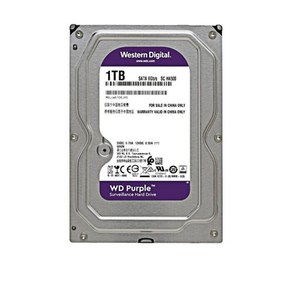 WD 하드 드라이브 디스크 1TB 2TB 4TB 녹화용 3.5인치, 1T