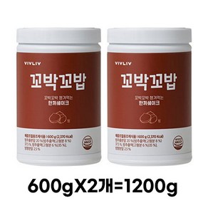 꼬박꼬밥 식사대용 밤 맛 한끼 쉐이크, 1.2kg, 1개