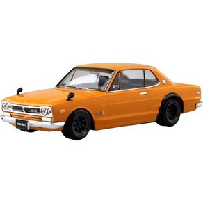 AOSHIMA 아오시마 더☆ 스냅 키트 09-SP41/32 닛산스카이라인 2000GT-R 커스텀 휠 사파리 브라운[조립식 플라스틱 모델], 단일, 1개