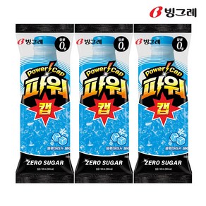 빙그레 아이스크림 파워캡 블루아이스 제로, 30개, 120ml