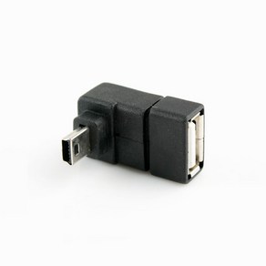 Coms COMS(컴스) USB 젠더-Mini 5P(M)/A(F)/NA444/꺽임 변환젠더/기타-기타 변환젠더, 선택없음, 1개