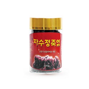 9번 구운 가야죽염 자수정 죽염 소금, 1개, 자수정 죽염(고체) 240g