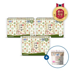 바디피트 귀애랑 대형 18P x 3팩+ 중형 4P 1개 증정