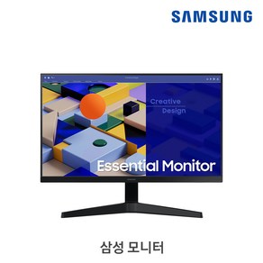 삼성전자 모니터 S27C310 27인치 LED 베젤리스 광시야각 IPS 75Hz + HDMI 케이블 포함, LS27C310EAKXKR