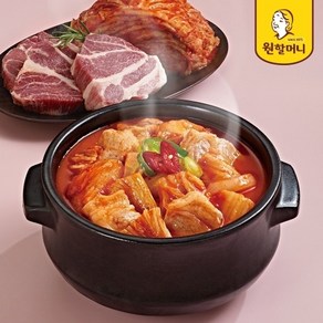 원할머니 부드러운 고기 듬뿍 김치찌개 500g 5팩