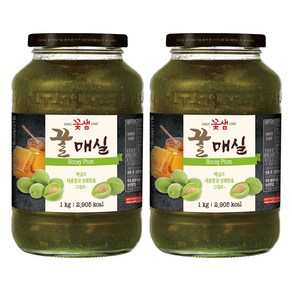 꽃샘 꿀골드매실차 1+1 1kg+1kg 매실청, 1kg, 1개입, 2개, 1kg