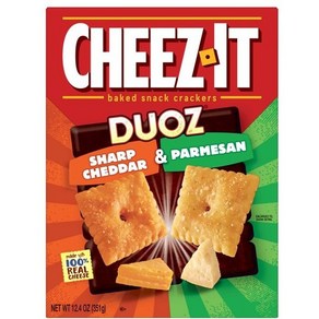 [미국직배송]치즈잇 듀오/체다맛 파마잔맛 1개x331g Cheez-It Sharp Cheddar & Parmesan