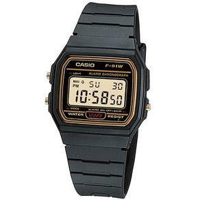 F-91WG-9S 카시오 CASIO 디지털 남녀공용 우레탄시계