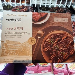 피코크 삼원가든 LA양념 꽃갈비 600g, 1개