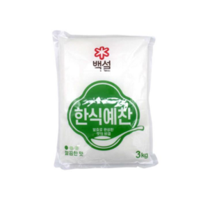 (무)백설 한식예찬(실온 3Kg, 2개