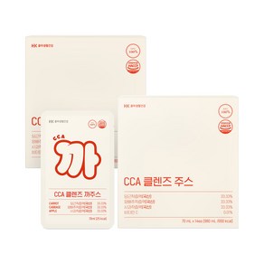 콜마생활건강 CCA 클렌즈 까주스 - 당근 양배추 사과 착즙 주스 14포, 2개, 980ml