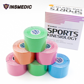 인스메딕 올림픽 테이프(INSMEDIC Olympic kinesiology tape) - 6롤, 골고루