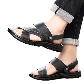 남자 샌들 편한 미끄러방지 샌들 슬리퍼 운전 신발 Men's sandals