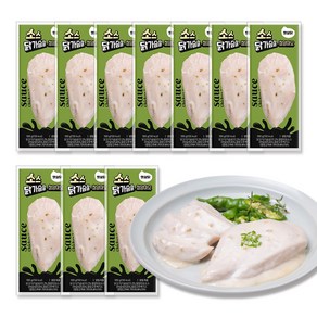 햇살닭 소스 닭가슴살 청양마요 (100g), 10개, 100g