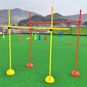 림보 게임 세트 체육 대회 트레이닝 용품 운동회 놀이, 림보게임세트 일반형, 1세트