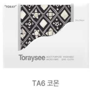 무늬있는 극세사 안경닦이 19cm/24cm/30cm Toaysee lens cloth komon 도레이씨