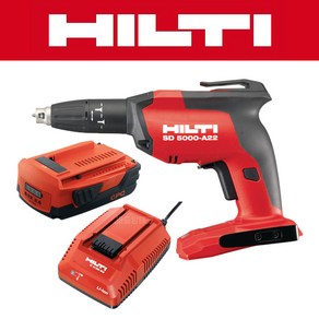 HILTI 힐티 22V 충전메거진 SD5000-A22 본체셋트 (2.6AH 배터리 + 일반충전기)