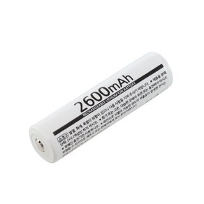 팔콘라이트 FL-2600C 18650배터리 KC인증 2600mAh 보호회로 내장형