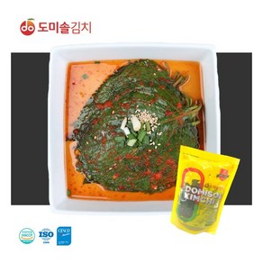 [도미솔김치] 도미솔 깻잎 김치 500g, 1개