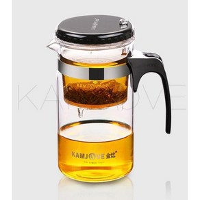 내열유리 1000ml 보이차 홍차 녹차 표일배 티포트 C970, 1000ml*1개