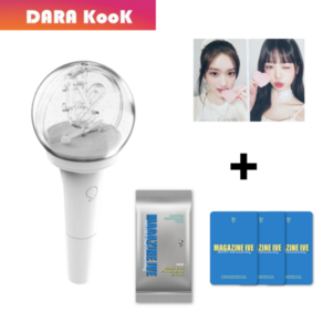 아이브 공식 응원봉 + 매거진포카 1팩 + 특전2장사은품 IVE Official Light Stick, 아이브응원봉매거진포카1팩(3장)특전2장