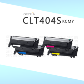 삼성 CLT-K404S SL-C433 토너 SL-C483W SL-C483 SL-C483FW SL-C430 C433W C432 재생 토너