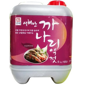 선미식품 선미 까나리 액젓 5Kg 이강산닷컴, 1개