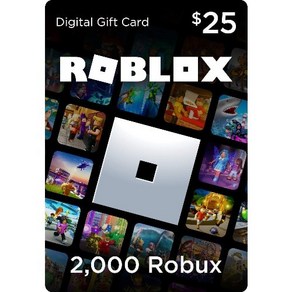 PC Roblox 로블록스 카드 - 2000 Robux