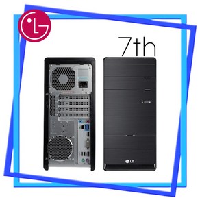 LG 중고컴퓨터 7세대 미들형 B70EV G4560 8GB SSD120GB HDD500GB, BK, 120GB, WIN10 Po