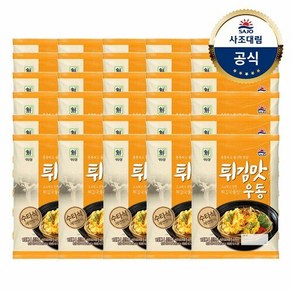 [사조대림] 대림선 튀김맛우동 212g x30개, 30개