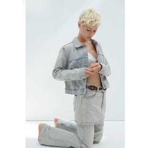 ZARA 여성청자켓 데님 코르셋 재킷 하이웨이스트 미니 스커트