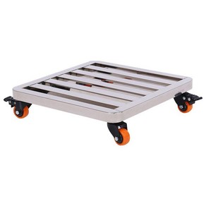 이동식 화분받침 스텐 트레이 달린 바퀴 250x250, 1개