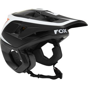 Fox Racing Dopfame Po 산악 자전거 헬멧 카모 미디엄, DVIDE - Black, X-Lage