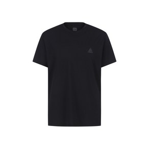 지오지아 [2021 S/S 티셔츠] 쿨링 원단으로 시원한 [지오지아x요요진 콜라보] 아이스 스킨 반팔 티셔츠 (블랙) (분당점)