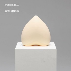 란제리 마네킹 브래지어 디스플레이 팬티 토르소 이너웨어 전시 오프숄더 속옷 원피스, 1개, 피부색 하트형 여성 엉덩이