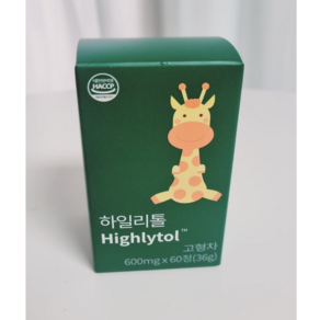 [정품] HIGHLYTOL 하이리톨 1박스, 1개, 60정