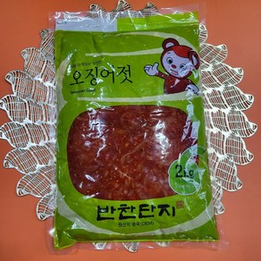 (무료배송) 반찬단지 오징어젓 2kg (PE), 1개