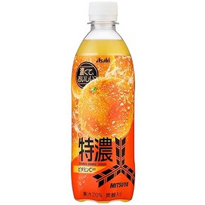 아사히 음료 미츠야 특농 오렌지 스쿼시 500ml×24개 [사이더], 1개, 500ml